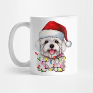 Christmas Maltese Mug